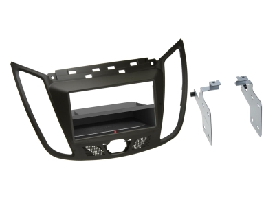 Facia-levy 2-DIN INBAY Ford C-MAX/Kuga, tummanruskea