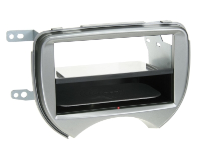 2-DIN Asennuskehys Inbay Nissan Micra, hopea