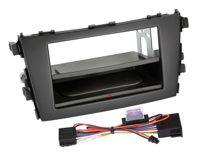 Asennuskehys 2-DIN Suzuki Celerio, musta