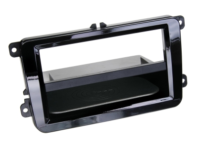 ACV Asennuskehys 2-DIN Seat/Skoda/VW, piano musta