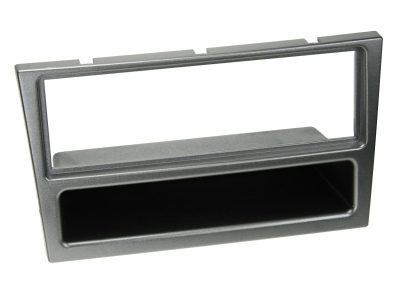 Asennuskehys 1-DIN varustetaskulla Opel Corsa C, alumiini