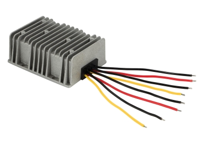 Jännitemuunnin 24V:sta 12V:iin, enintään 10A