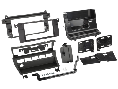 Asennuskehys 2-DIN BMW 3-sarja E46, 5 nappia
