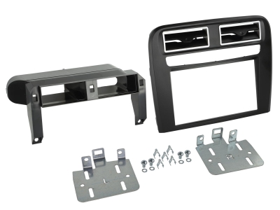 Asennuskehys 2-DIN Fiat Grande Punto, musta