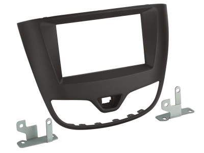 Asennuskehys 2-DIN Opel Karl 2017-2019, musta