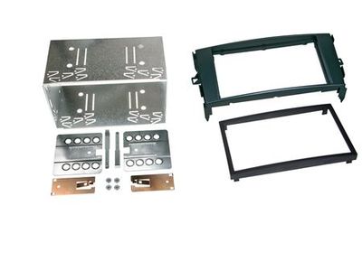 Monteringsram 2-din set Toyota Auris 2007-2013  Svart