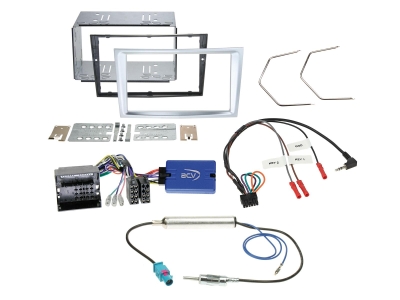 ACV Asennussarja 2-DIN Opel matta kromi