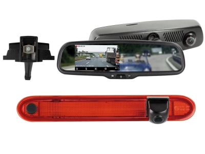 Peruutuskamera ja peilimonitori Kit 3 Mercedes/Renault
