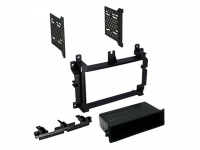 Monteringsram till Jeep för dubbeldin-stereo 