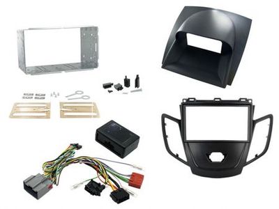 Installationskit Ford Fiesta 08-10, Svart, Grå