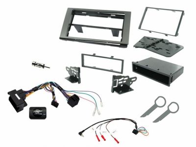 Installationskit Ford, Grå dubbel-din