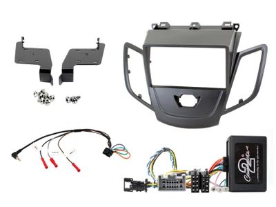 Installationskit Ford Fiesta 2008>, Antracitfärgad