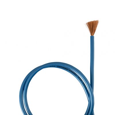 Auto-Connect 6 metrin virtajohto CCA 10mm², sininen