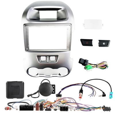 Auto-Connect asennussarja 9 tuuman autosoittimelle, Ford Ranger 2012-2016, hopea