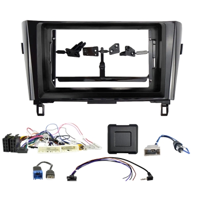 Auto-Connect asennussarja 9/10.1 tuuman autosoittimelle, Nissan Qashqai, X-Trail ja Rogue