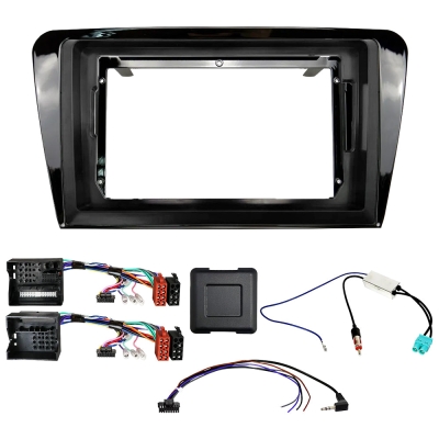 Auto-Connect asennussarja 9/10.1 tuuman autosoittimelle, Skoda Octavia 5E 2013-2020