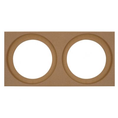 MDF-asennusalusta, 2x8 tuumaa
