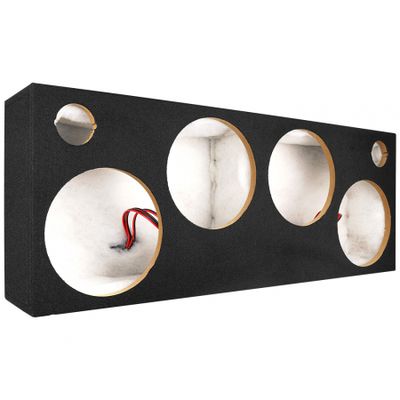 Auto-Connect SPL-laatikko 4x10 tuumaa diskanttiporalla