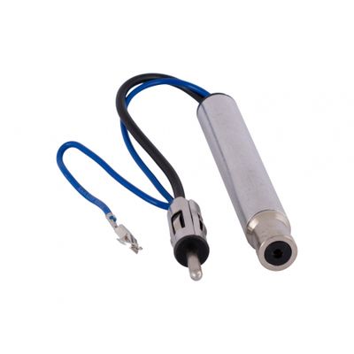 Antenniadapter ISO - DIN aktiiviselle antennille Audi, Seat, Skoda ja VW