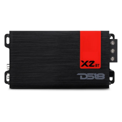 DS18 X2BT, kompakti kaksikanavainen vahvistin Bluetoothilla