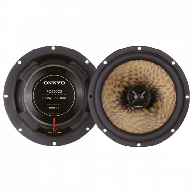 Onkyo P-C650C2, 6.5 tuuman koaksiaalikaiuttimet