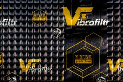 2 mm Vibrofiltr 50x35cm dämpmatta, 20 ark