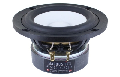 SB Acoustics SB12CACS25-8, 4 tuuman basso/keskiäänialue