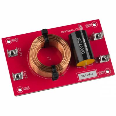 Dayton Audio Högpassfilter 12dB/okt 4ohm, styck