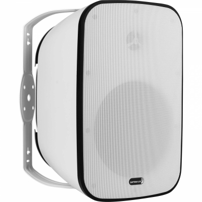 Dayton Audio IO8XTW, 8tums utomhushögtalare med stöd för 70/100V, vit