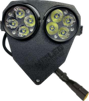 Lampfäste Beta -2019, utan kåpa, NIZLED 2xR40DRL kallvit (80w)