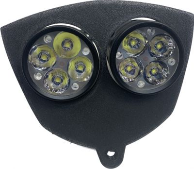 Lampfäste GASGAS 2021-2023, 80w med 2st NIZLED R40DRL