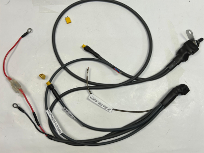 Strömkabelsats till E-registrering cross ENDAST för E40F/E30! Relästyrt