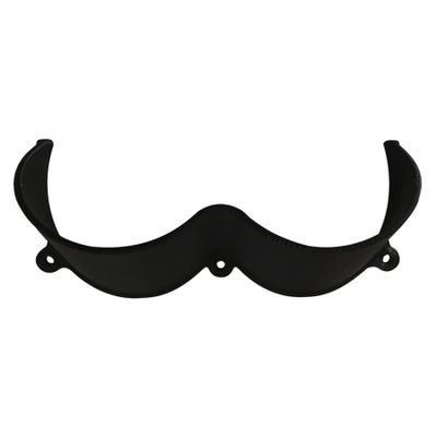 Lamphuskeps medium, Nizled Svart 28mm