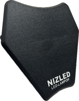 Skyddsplåt lamphus KTM 2024- svart 4mm tjock