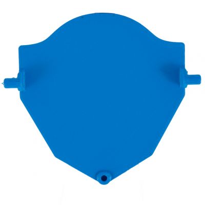 Skyddsplåt lamphus till TM -2019. Färg: Blå