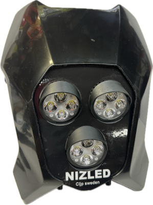 Trippelljus kallvit 120w Triumph 2024-, 3xE406k NIZLED
