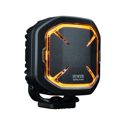 Strands Siberia X suoja, musta, 4 tuumaa