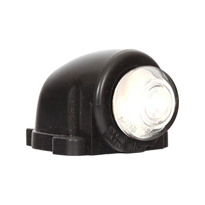 Rantaviivan sijaintivalo, silmämäinen pieni, 12-24V, valkoinen LED