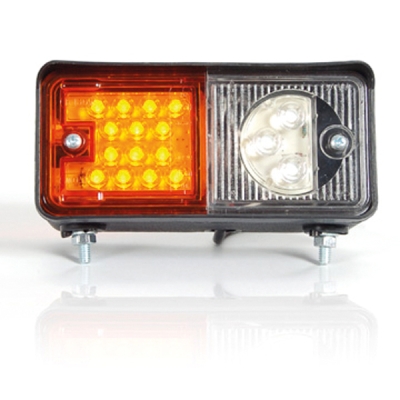 Strands etuvalo vilkkuvasolla Vasemmalle