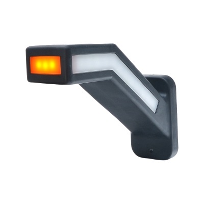 Strands Gummiarm Pituus Oikea - Dyn. Vilkku,12-24V Dc, IP66/68, E-hyväksytty