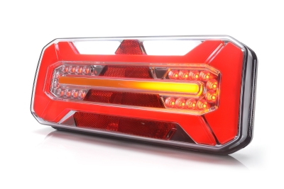 Strands Bakljus 5 Funk. LED - Vasen,12-24V Dc, Dynaaminen Vilkk., IP66/68