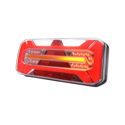 Strands Bakljus 5 Funk. LED - Vasen,12-24V Dc, Dynaaminen Vilkk., IP66/68