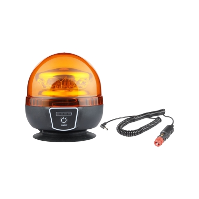 Strands kannettava pyörivä varoitusvalo LED uudelleenladattava