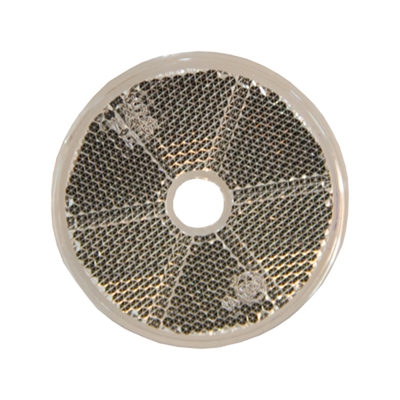 Strands Reflex Valkoinen Pyöreä 60Mm Aukolla. 4-Kappaletta, E-Merkki.