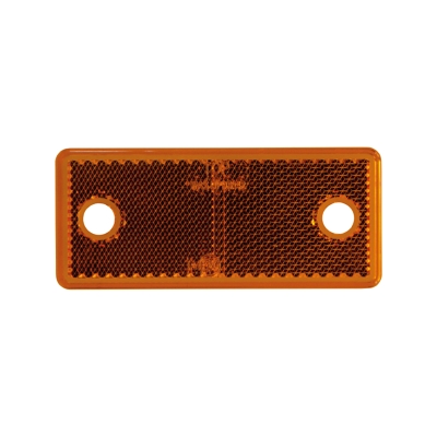 Strands Reflex Orange Rektang. 96X42Mm 4-Kappale, Aukolla. E-Merkattu.