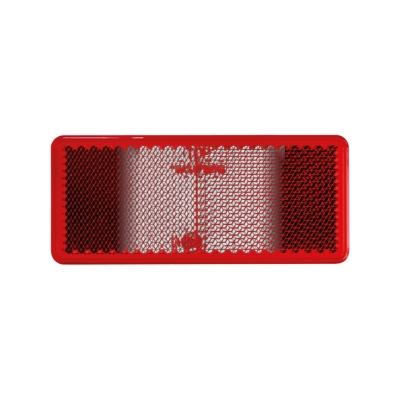 Rannan Punainen Heijastin Suorakulmainen