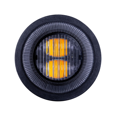 Strands Dark Knight Gloria Varningsljus Rökfärgad Lins