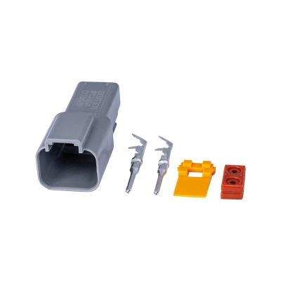 Strands DT-Yhteys Asennettu Ei-asennettu Uros, Irrotettavat Osat Ilman Kaapelia.