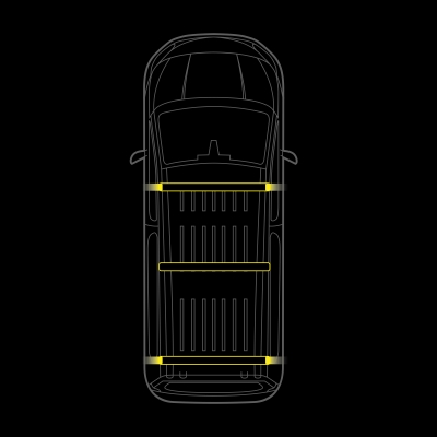 Strands Cruise Light C-Rack, Citroën Jumpy 2016-