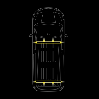 Strands Cruise Light C-Rack, KIA PV5:lle